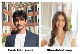 Kitchen Aides Tarek Al Husseini and Ghazaleh Nozary